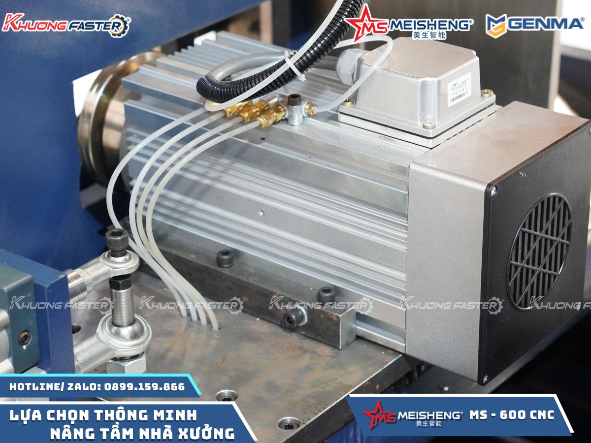 Máy Cắt Nhôm 2 Đầu Meisheng Ms 600 CNC Ngoại Tuyến